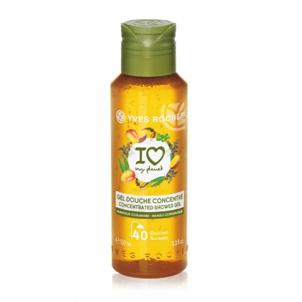 I Love My Planet : Concentrated Shower Gel - Energizing Mango Coriander