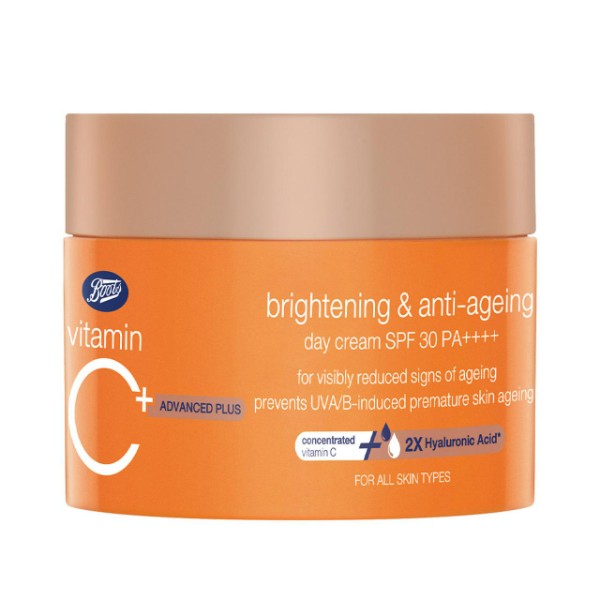 Boots Vitamin C Advanced Plus Brightening & Anti-ageing Day Cream