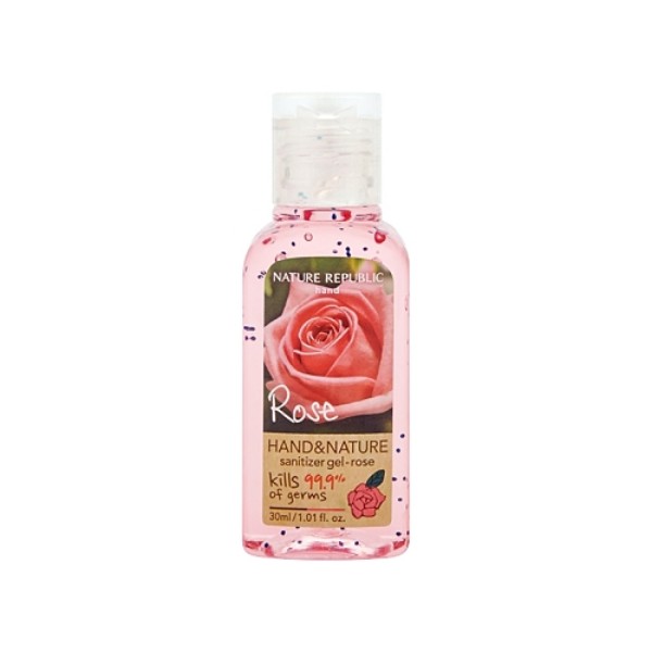 Hand and Nature Sanitizer Gel : Rose