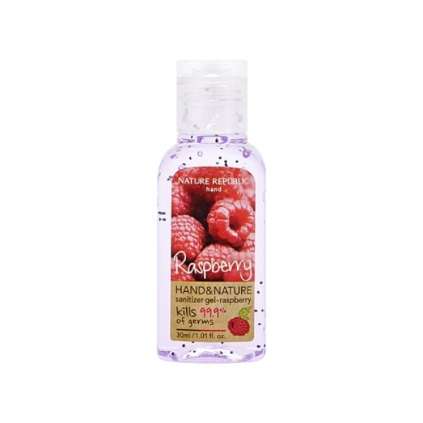 Hand and Nature Sanitizer Gel : Raspberry