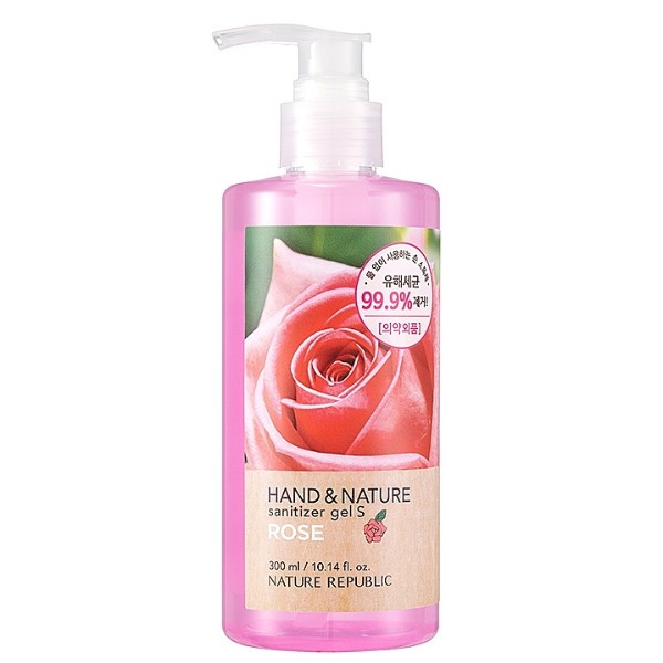 Hand and Nature Sanitizer Gel S : Rose