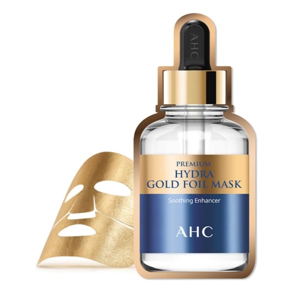Premium hydra gold foil mask ahc ароматы с нотами конопли