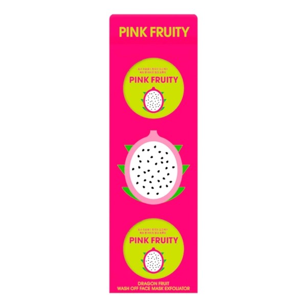 Pink Fruity : Dragon Fruit Wash Off Face Mask Exfoliator