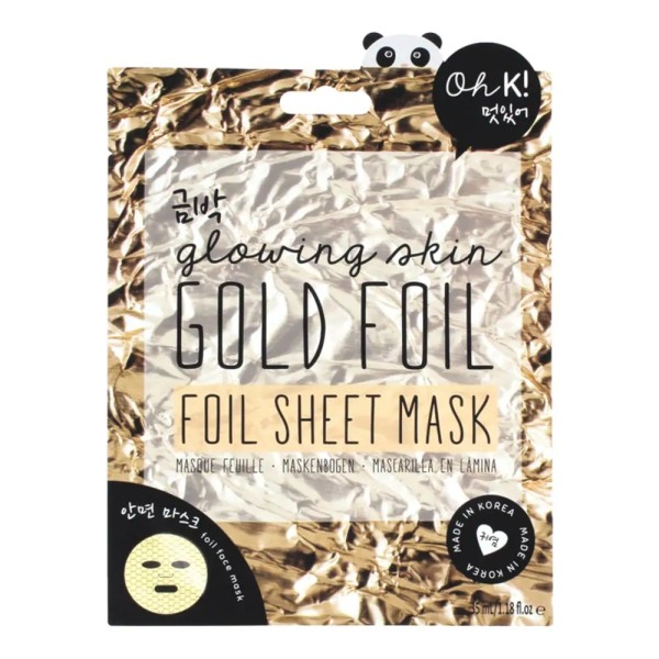 Glowing Skin Gold Foil Sheet Mask