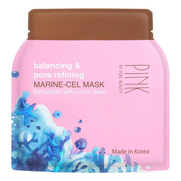 Pink By Pure Beauty : Balancing & Pore Refining Marine Cel Mask