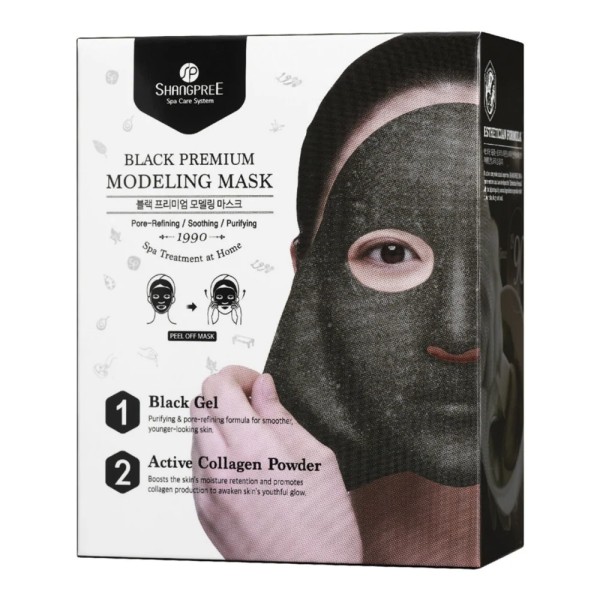 Black Premium Modeling Mask