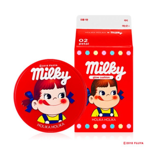 HOLIKA HOLIKA X PEKO HARD COVER GLOW CUSHION