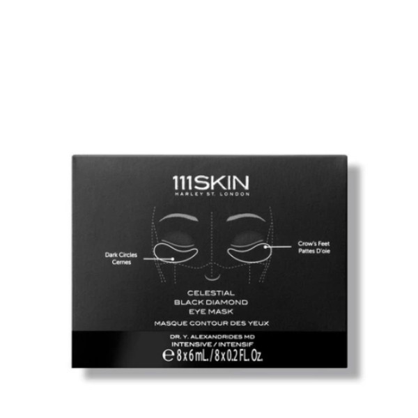 Celestial Black Diamond Eye Mask