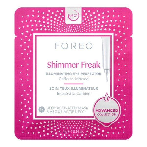 UFO Activated Mask - Shimmer Freak Illuminating Eye Perfector Caffeine-Infused