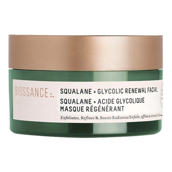Squalane + Glycolic Renewal Facial Mask