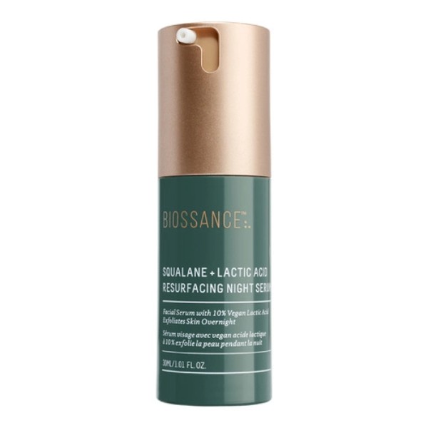 Squalane + Lactic Acid Resurfacing Night Serum