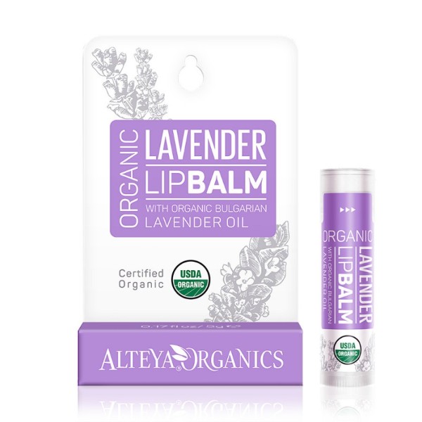 Organic Lip Balm - Lavender