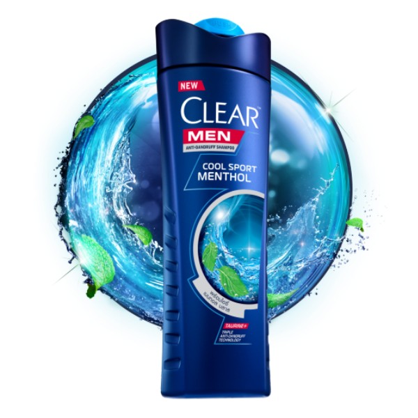 Men Cool Sport Menthol Anti-dandruff Shampoo