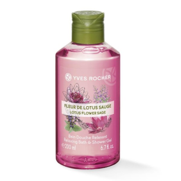 Relaxing : Lotus Flower Sage Shower Gel