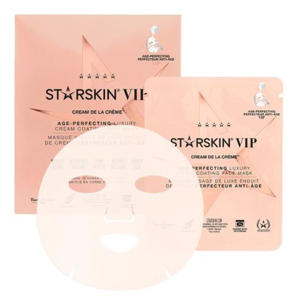 VIP Crème De La Crème™ Age-Perfecting Luxury Cream Coated Sheet Face Mask