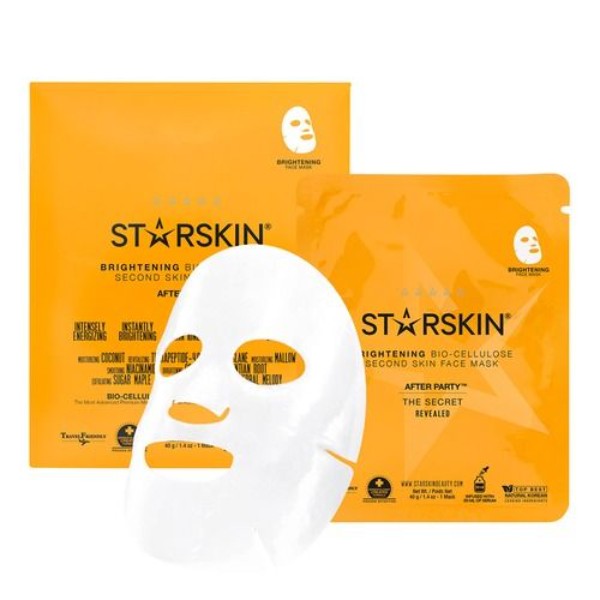 After Party™ Coconut Bio-Cellulose Second Skin Brightening Face Mask