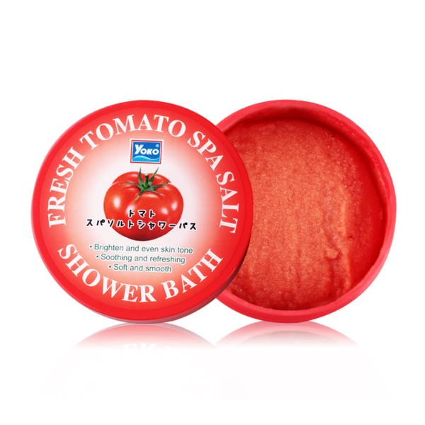Fresh Tomato Spa Salt Shower Bath
