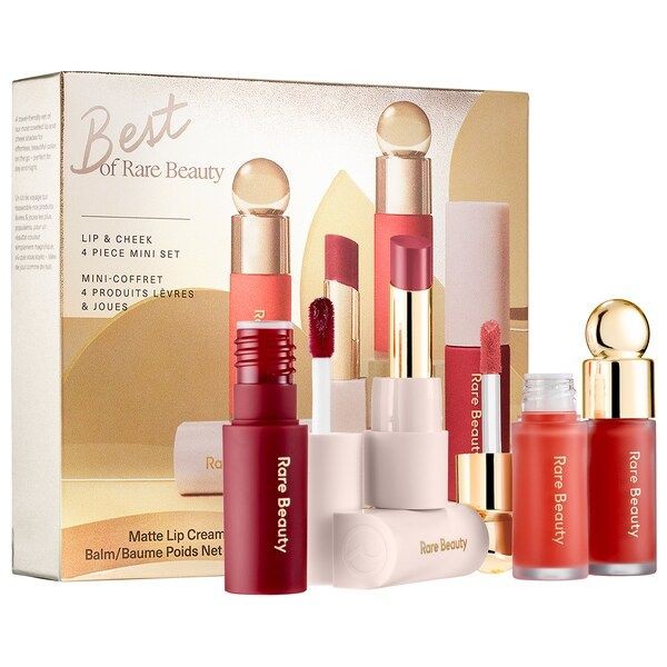 Best of Rare Beauty Lip & Cheek 4 Piece Mini Set