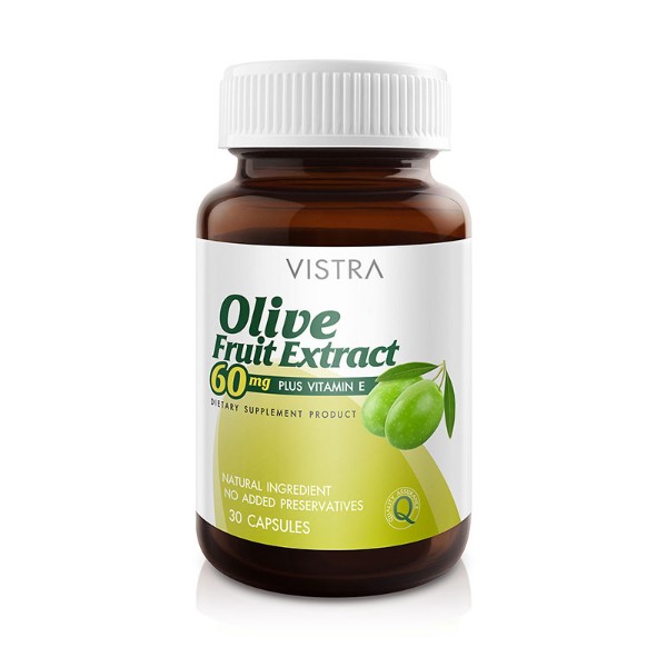 Olive Fruit Extracet 60mg Plus Vitamin E