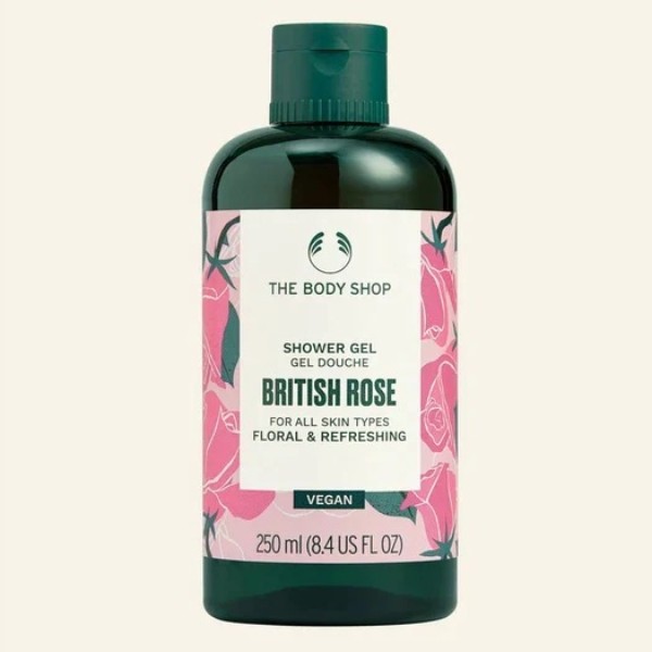 British Rose Shower Gel