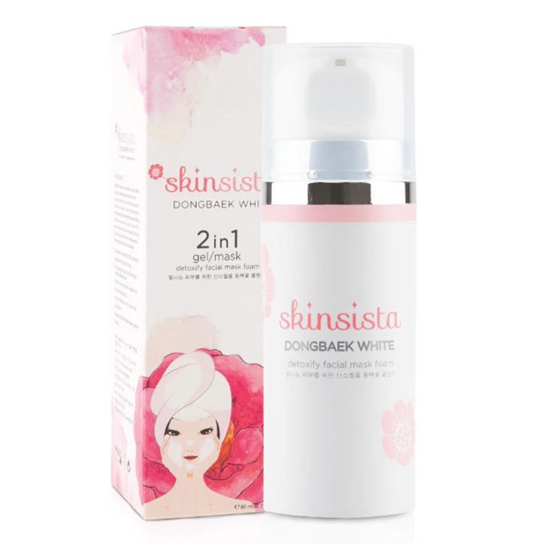 Dongbaek White Detoxify Facial Mask Foam