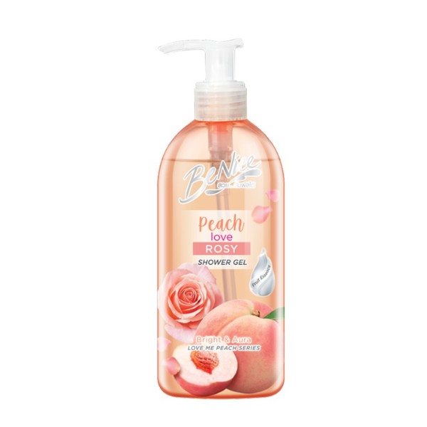 Love Me Peach Shower Gel Peach Love Rosy