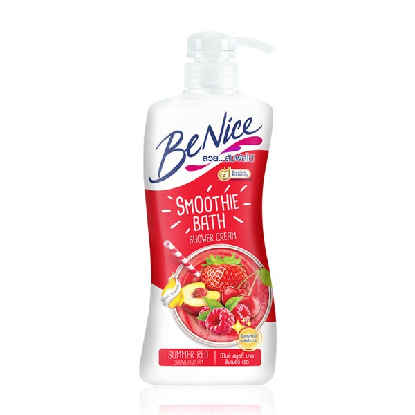 Smoothie Bath Summer Red Shower Cream