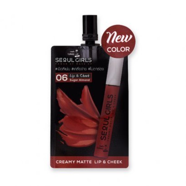 Make Up Pro Seoul Girls Creamy Matte Lip & Cheek