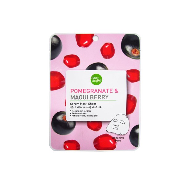 Pomegranate Maqui Berry Serum Sheet Mask