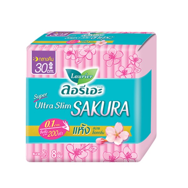 Super Ultra Slim Night Sakura  30 cm