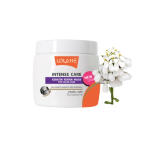 LOLANE INTENSE CARE KERATIN REPAIR MASK  COLOR CARE