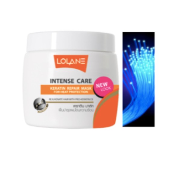 LOLANE INTENSE CARE KERATIN REPAIR MASK  HEAT PROTECTION