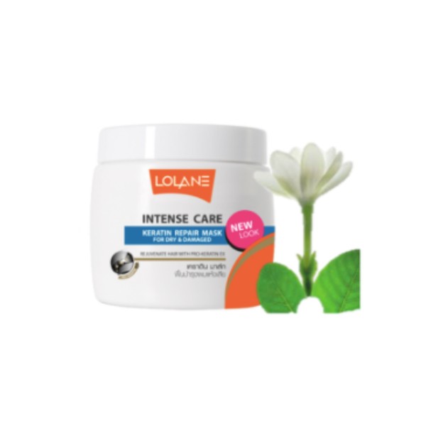 LOLANE INTENSE CARE KERATIN REPAIR MASK  DRY AND DAMAGED