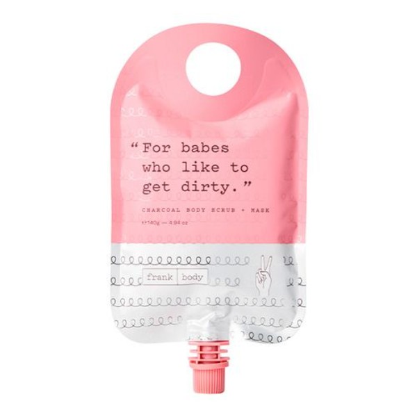 Charcoal Body Scrub and Mask