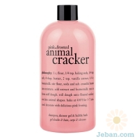 'Pink Frosted Animal Cracker' Shampoo, Shower Gel & Bubble Bath