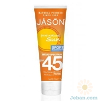 Sport Natural Sunscreen Broad Spectrum SPF45