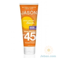 Kid's Natural Sunscreen Broad Spectrum SPF45