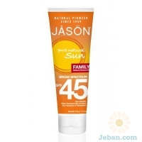 Family Natural Sunscreen Broad Spectrum SPF45