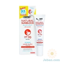 Natural Sunblock Spf 70 Plus Concealer For Face (beige)
