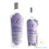 Lavender Body Lotion And Spray Mist