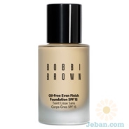 Oil - free even finish foundation spf 15