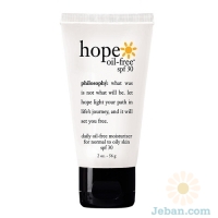 'Hope' oil-free moisturizer spf 30