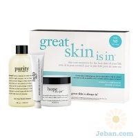 'Great Skin Is In' Kit For Normal/combination Skin