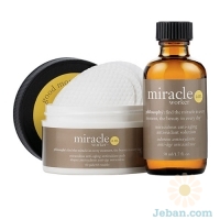 'Miracle Worker A.m.' Solution & Treatment Pads