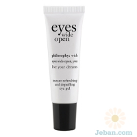  'Eyes wide open' instant refreshing and depuffing eye gel