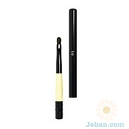 Retractable lip brush