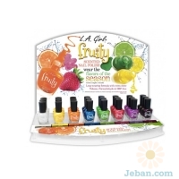 Fruity Nail Polish Display