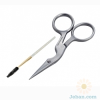 Brow Shaping Scissors & Brush