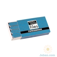 Matchbox Itty Bitty Blue Jewel Nail Files