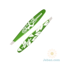 Go Green Mini Slant Tweezers